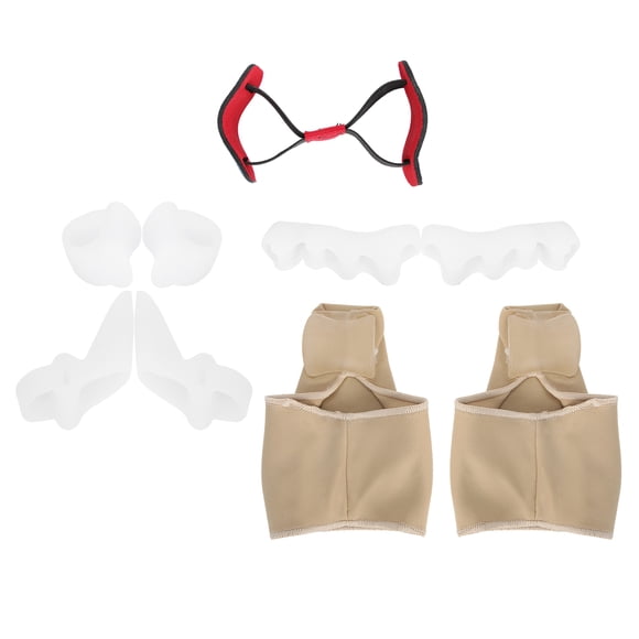 Kit corrector de juanetes Nikou hallux valgus alta elasticidad Separadores de dedos