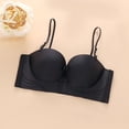 thumbnail image 2 of Idoravan Bras for Women Front Closure Women's Solid Color Backless Sexy Seamless Push-Up Shaped Beautiful Back Underwear Everyday Bras, 2 of 5