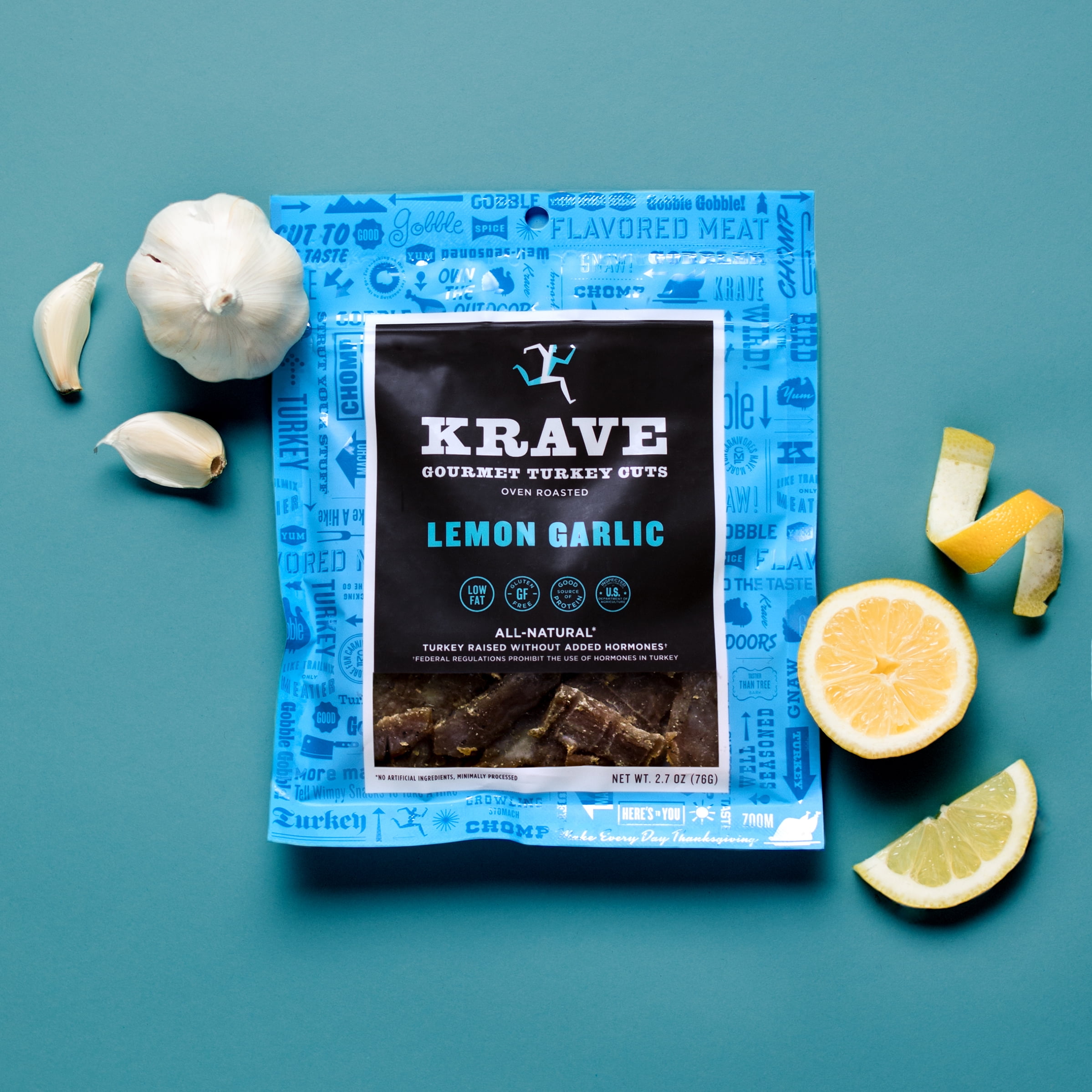 lemon garlic turkey jerky