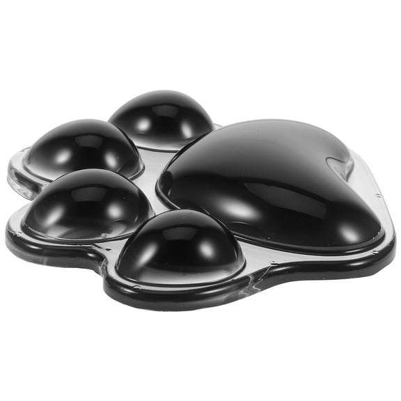 Cute Transparent Silicone Cat Paw Wrist Rest for Computer Keyboard and Mouse Pad Gaming Cushion
