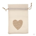 thumbnail image 1 of 20pcs Bolsas de regalo de yute Sunnimix arpillera con Lazo 10x14.5cm, 1 of 8
