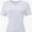 White, variant on Women's Ultra-Soft V-Neck Short Sleeve Trendy Casual T-Shirt