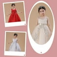thumbnail image 4 of Phenas Big Girls Lace Princess Bridesmaid Dress Sequins Wedding Long Ball Gown Pageant Evening Dresses, 4 of 8