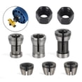 thumbnail image 2 of Lefu 8pcs 6mm 6.35mm 8mm Collet Chuck For Engraving Trimming Machine Electric Router, 2 of 9