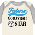 thumbnail image 4 of Inktastic Future Volleyball Star Boys Long Sleeve Baby Bodysuit, 4 of 5