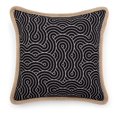 thumbnail image 4 of Coussin décoratif HOMETRENDS Grand Vagues, 4 of 5