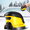 New Yellow, variant on Lethargic Electric Ice Scraper for Car Windshield, Rechargeable Motorized Ice Remover with ABS Rotating Disc, USB Charging, for Frost and Thin Ice