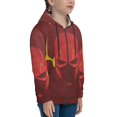 thumbnail image 3 of The Flash Boys Girls Zip Up Hoodies Sweatshirts 3D Printed Pullover with Pockets, 3 of 8