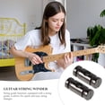 thumbnail image 4 of BESTYASH 2Ud Guía De Cuerdas Para Guitarra Eléctrica Con Fijador Bajo Negro Estable, 4 of 7