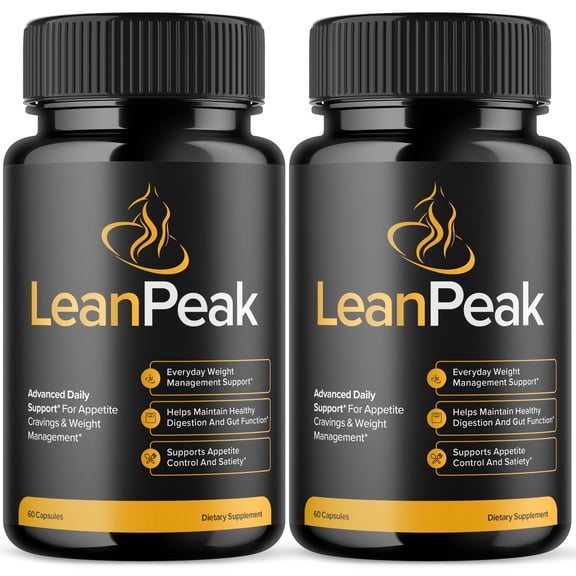 LeanPeak Advanced Formula Pills Supporting Energy and Healthy Lifestyle Lean Peak 120 Capsules