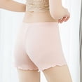 thumbnail image 3 of yunLCZ Womens Cotton Boxer Shorts Underwear Womens Elastic Leggings Solid Stretchy Underwear Shorts Seamless Safety Pants, 3 of 4