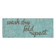 thumbnail image 3 of Liora Manne Frontporch Wash...and Repeat Indoor Outdoor Area Rug Aqua, 3 of 3