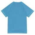 thumbnail image 6 of FORMRS Boys Rash Guard with Short Sleeves UPF 50+ Swim Shirts Sizes 3-12T, Ice Cream Cat, 6 of 6