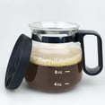 thumbnail image 4 of 16oz Novelty Coffee Pot Mug – Glass Coffee Cup with Spill-Proof Lid, Heat Resistant Coffee Mug, 4 of 9