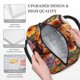 thumbnail image 3 of Balery Countryside Colorful Floral Cow Bolsa de Almuerzo para Mujeres, Caja de Almuerzo, Bolsa de Almuerzo Pequeña Impermeable, Tote de Almuerzo Reutilizable con Gran Capacidad, 3 of 6