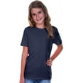 thumbnail image 2 of Kavio! Youth Crew Neck Short Sleeve Tee Jersey CVC.(Replaces 0263) Navy XS, 2 of 2