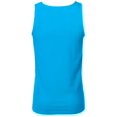 thumbnail image 2 of FashionOutfit Men's Basic Solid Sleeveless Round Neck Tank Top Various Colors, 2 of 4