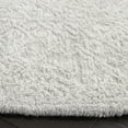 thumbnail image 3 of SAFAVIEH Martha Stewart Tufted Wool Area Rug, Light Grey/Taupe, 6' x 6' Round, 3 of 8
