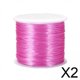 thumbnail image 1 of Hilo Elástico Para Cuentas, 2x0,8mm, Hilo Elástico Para Abalorios, Accesorios De Bricolaje, Color Rosa, 1 of 8