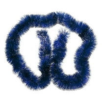 LABSERRON Blue with Silver Edges Garland for Home Decoration 1Set 9.1x3.9in