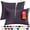 Purple, variant on Utopia Bedding Premium 100% Waterproof Pillow Protectors with Zipper King Size (Set of 2), Bed Bug and Dust Mite Proof Zippered Pillow Covers, Pillow Encasement Cases, Yellow