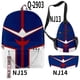 thumbnail image 1 of Boku No Izuku Midoriya Hero Academia Kid Backpack Schoolbag Suitable for teens students and unisex 3pcs, 1 of 4