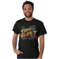 thumbnail image 4 of Street Fighter 2 Logo Video Gamer Men's Graphic T Shirt Tees Brisco Brands S, 4 of 4
