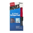 thumbnail image 2 of Hanes Moves Total Support Pouch Men's Boxer Brief Underwear, Assorted, 3-Pack, 2 of 10