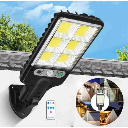 

Solar Lights Outdoor – 72 LED Motion Sensor Lights Cordless; IP65 Waterproof Security LED Flood Light for Patio Yard Garden