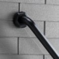 thumbnail image 3 of Kingston Brass DR714160 Metropolitan 16" Grab Bar, 1-1/4" Diameter, Matte Black, 3 of 4