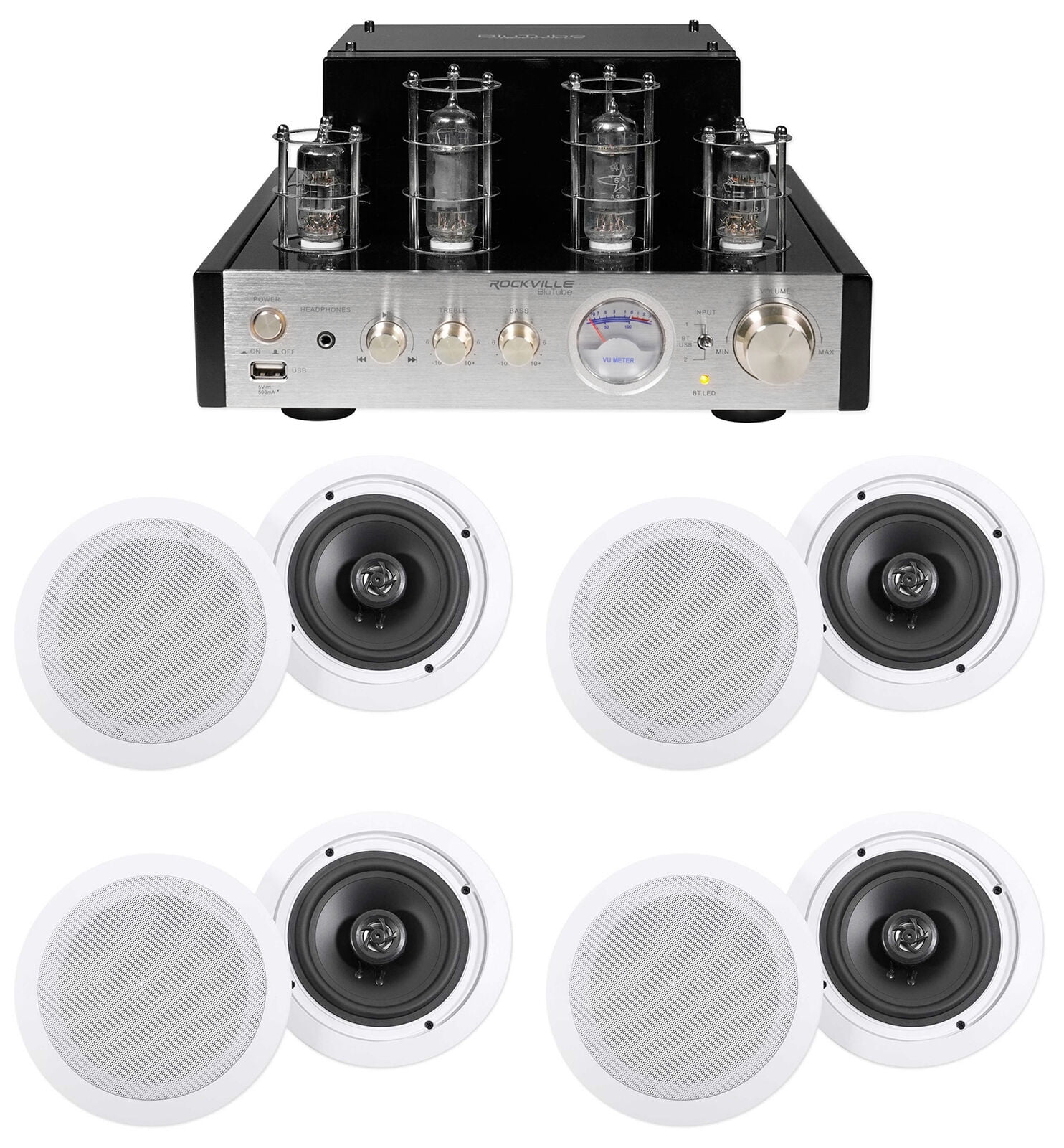 ceiling speakers and amplifier