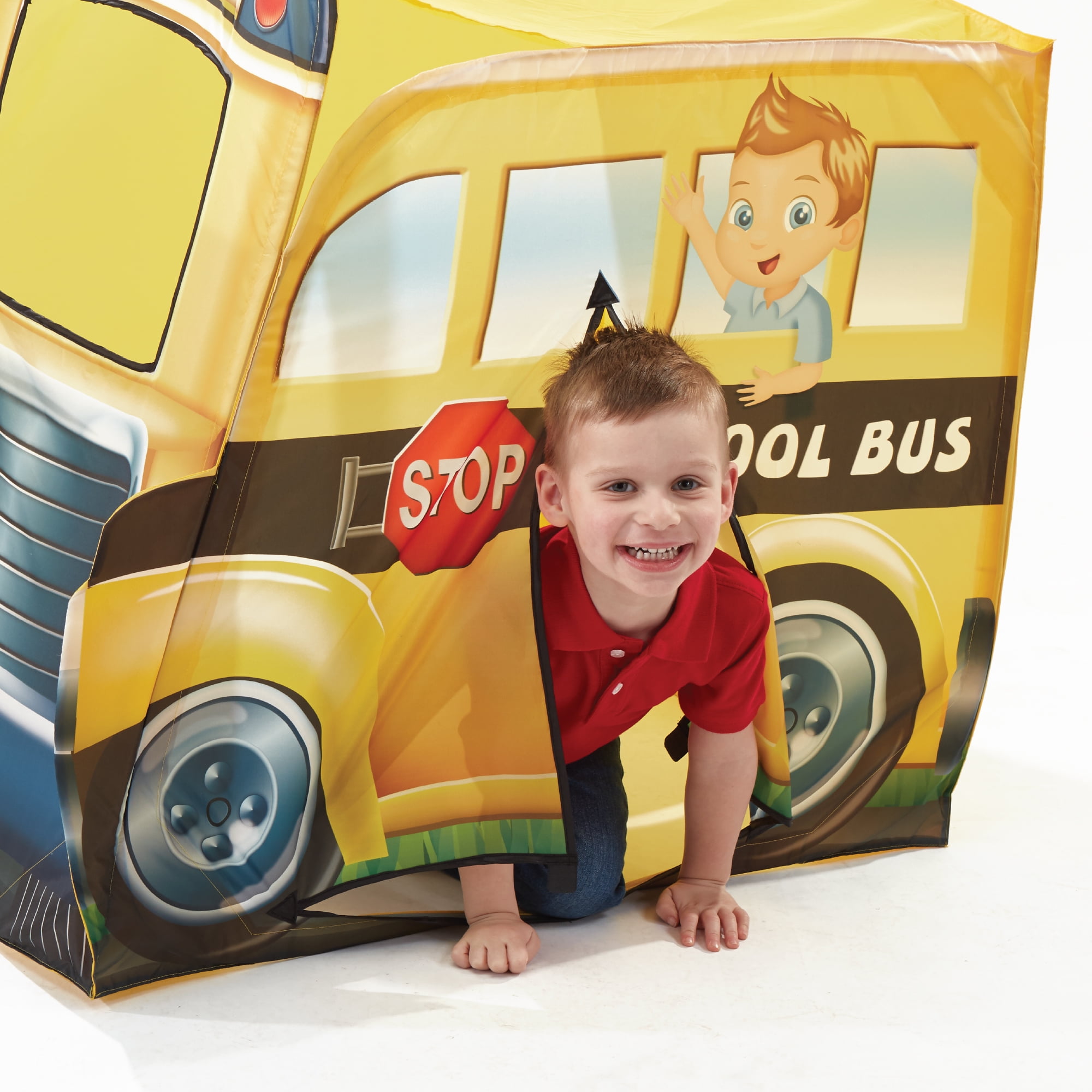 Interactive Cartoon Bus Game House - Automatically Pops Open For Hours Of  Outdoor Fun For Kids - Temu