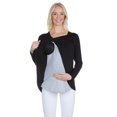 thumbnail image 2 of LVMA3510 - Women Long Sleeve Nursing Maternity Blouse, 2 of 8