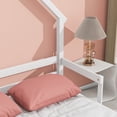 thumbnail image 5 of Syngar Full Wood House Shaped Headboard Bed with Handrails, Multicolor, 5 of 13