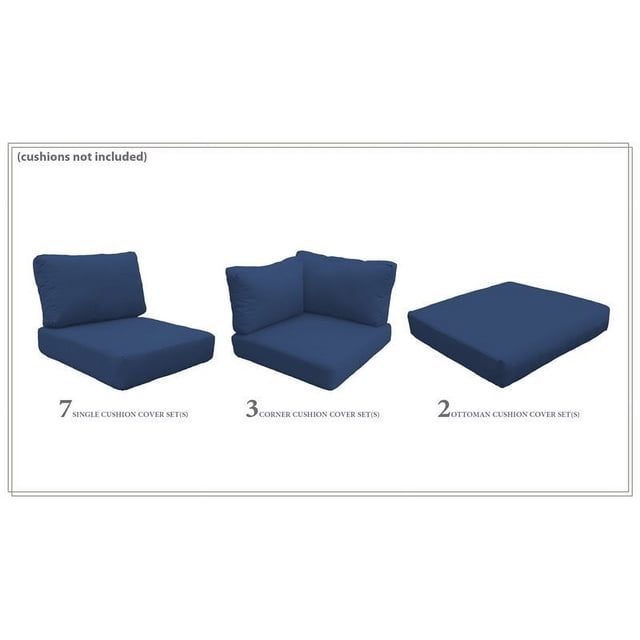 TK Classics Ensemble de Housses en Marine pour FLORENCE-17a