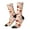 2 Black-2, variant on Fall 70s Groovy Hippie Crew Socks for Men & Women, Breathable Casual Athletic Ankle Socks