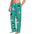 thumbnail image 3 of Kdxio Sushi Print Men's Sleep Pajama Pant Lounge Pants with Pockets, 3 of 8