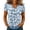 Blue_#08, variant on Sewkxo Womens Summer Tops Short Sleeve Basic Casual V Neck T Shirts Trendy Fashion 2026 Top,White L
