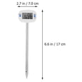 thumbnail image 3 of Shisuyan Soil Temperature Moisture Tester Needle Type Mini Thermometer Hygrometer, 3 of 8