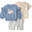 Blue Swan, variant on Carter's Child of Mine Baby Girl Outfit Set 3-Piece, Sizes 0/3-24 Months