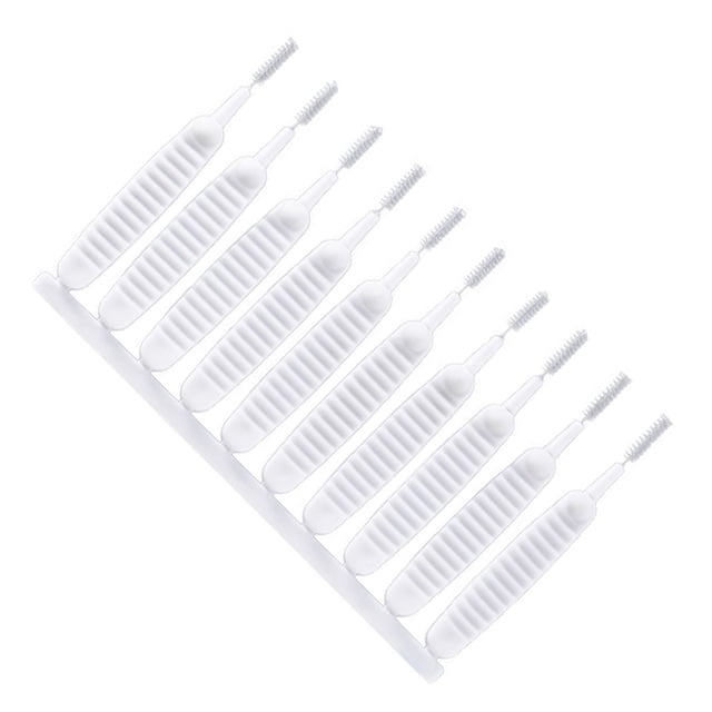 Wosthever Cepillo para cabezal de ducha de 10 piezas Cepillos de limpieza para grifos con puerto de carga de 0,7 mm Type3 NO3