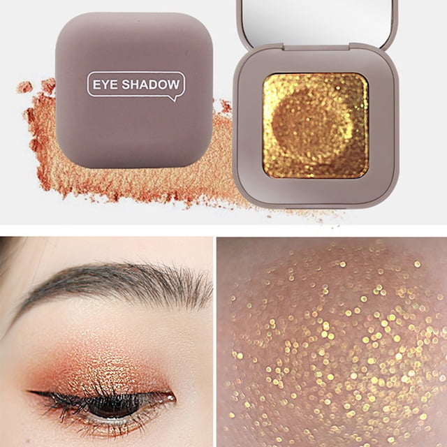 Eyeshadow Tray Super Fire Monochrome Eyeshadow Pearlescent Student Glitter Glitter Mashed Potatoes Makeup Geller Cosmetics Eye Liner Eye Shadow Applicators Inner Eye Highlighter Rose Highlighter