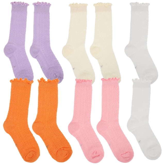 HAMPPLIES 5Pares Calcetines Para Toddlers De En Colores Surtidos Para Uso Diario