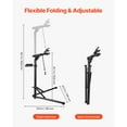 thumbnail image 4 of KFFKFF Support de Réparation pour Vélo, Support de Travail pour Bicyclette Robuste de 85 lb avec Hauteur Réglable de 40,7 à 64,1 Po et Plateau à Outils Magnétique, Support d'Entretien Pliable pour Bicyclette, Atelier Maison Mécaniciens, 4 of 9