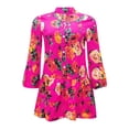 thumbnail image 4 of asddcavvf Robes pour Femmes Robes Décontractées et à la Mode d'Été Légères et Fines Imprimé Floral Ample, 4 of 6