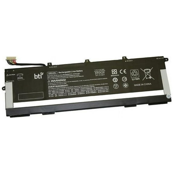BTI Battery 6900mAh 7.7V Battery Replacement for Select HP Laptops OR04XL-BTI
