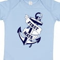 thumbnail image 4 of Inktastic First Mate with Anchor and Banner Boys or Girls Baby Bodysuit, 4 of 5