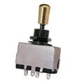 thumbnail image 2 of MERIGLARE Electric Guitar 3 Way Toggle Switch Three-Way Pickup Selector Switch Select Knob Gold, 2 of 7