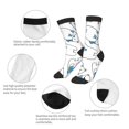 thumbnail image 3 of Goofa Scarf Bear Pattern Children's Crew Socks, Kids' Daily Wear and Sports Socks, Breathable Socks, Sports Socks, Moisture-Wicking Socks for Children, 3 of 6