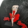 thumbnail image 4 of New Betty Boop Skyline Design Car Accessories Set New Seat Covers, Front and Rear Rubber Mats, Steering Wheel Cover Embroidered Headrest Covers Stylish Protection for Cars SUVs Trucks, 4 of 10